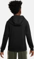 Толстовка підліткова Nike K NSW CLUB+ POLY FZ HOODIE чорна FZ4906-010