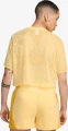Футболка жіноча Nike W NSW AIR AOP MESH SS CROP TOP жовта DV8245-795