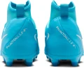 Бутси дитячі Nike JR PHANTOM LUNA II CLUB FG/MG блакитні FJ2601-400