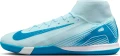 Футзалки (бампы) Nike MERCURIAL ZOOM SUPERFLY 10 ACADEMY IC голубые FQ8332-400