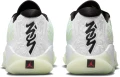 Кроссовки баскетбольные подростковые Nike AIR JORDAN ZION 3 GS бело-салатовые DV3869-110