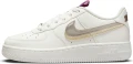 Кросівки підліткові Nike AIR FORCE 1 LV8 (GS) біло-золоті DH9595-001