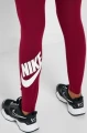 Лосіни жіночі Nike NSW LEG-A-SEE LGGNG HW FUTURA бордові BQ9771-677