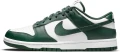 Кросівки Nike DUNK LOW RETRO темно-зелено-білі DD1391-101