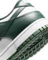 Кроссовки Nike DUNK LOW RETRO темно-зелено-белые DD1391-101