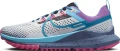 Кросівки для трейлраннінгу Nike REACT PEGASUS TRAIL 4 SE світло-сіро-синьо-рожеві FB7182-001