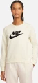 Свитшот женский Nike SPORTSWEAR ESSENTIAL бежевый BV4112-113