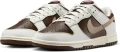 Кроссовки Nike DUNK LOW NEXT NATURE коричнево-белые HF4292-100