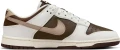 Кроссовки Nike DUNK LOW NEXT NATURE коричнево-белые HF4292-100