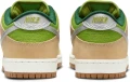 Кроссовки Nike DUNK LOW PRO салатово-светло-коричневые FQ7585-200