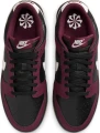 Кроссовки женские Nike DUNK LOW NEXT NATURE бордово-черные HM9658-600