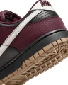 Кроссовки женские Nike DUNK LOW NEXT NATURE бордово-черные HM9658-600