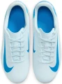 Бутсы детские Nike JR MERCURIAL VAPOR 16 CLUB FG/MG голубые FQ8286-400