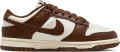Кроссовки женские Nike DUNK LOW бело-коричневые DD1503-124