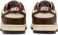 Кроссовки женские Nike DUNK LOW бело-коричневые DD1503-124