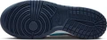 Кроссовки подростковые Nike DUNK LOW (GS) бело-голубо-кораллово-темно-синие HF4794-345