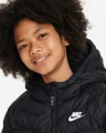 Куртка підліткова Nike SPORTSWEAR SYNTHETIC FILL HOODED JACKET чорна FN7730-010