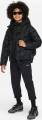Куртка підліткова Nike SPORTSWEAR SYNTHETIC FILL HOODED JACKET чорна FN7730-010