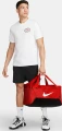 Сумка спортивная Nike BRASILIA S DUFFEL BAG 9.5 красная DM3976-657