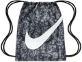 Сумка-мішок підліткова Nike DRAWSTRING - CAT AOP FA24 сіро-чорна FZ2544-060