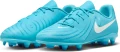 Бутсы детские Nike JR PHANTOM GX II CLUB FG/MG голубые FJ2600-400