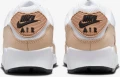 Кросівки жіночі Nike AIR MAX 90 біло-світло-коричневі FB2617-100