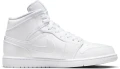 Кросівки Nike AIR JORDAN 1 MID білі 554724-136
