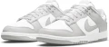 Кроссовки Nike DUNK LOW RETRO светло-серо-белые DD1391-103