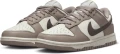 Кроссовки женские Nike DUNK LOW светло-коричнево-белые DD1503-125