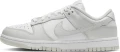 Кроссовки женские Nike DUNK LOW светло-серо-белые DD1503-103