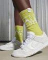 Кроссовки женские Nike DUNK LOW светло-серо-белые DD1503-103