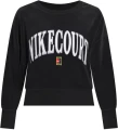Світшот жіночий Nike NIKECOURT HERITAGE OVER-OVERSIZED чорний FQ2242-010