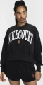 Світшот жіночий Nike NIKECOURT HERITAGE OVER-OVERSIZED чорний FQ2242-010