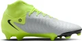 Бутси Nike PHANTOM LUNA II ACADEMY FG/MG срібно-лаймові FD6725-003