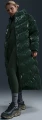 Куртка жіноча Nike WINDPUFFER THERMA-FIT LOOSE HOODED SHINE PARKA темно-зелена FV7827-338