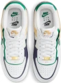 Кроссовки женские Nike AIR FORCE 1 SHADOW бело-зелено-темно-синие DZ1847-102