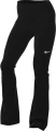 Лосіни жіночі Nike SPORTSWEAR CHILL KNIT TIGHT MINI-RIB FLARED LEGGINGS чорні FQ2113-010