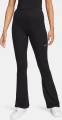 Лосіни жіночі Nike SPORTSWEAR CHILL KNIT TIGHT MINI-RIB FLARED LEGGINGS чорні FQ2113-010