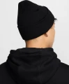 Шапка Nike PEAK SWOOSH BEANIE черная HF0187-010