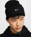 Шапка Nike PEAK SWOOSH BEANIE черная HF0187-010