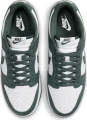 Кроссовки Nike DUNK LOW RETRO темно-зелено-белые DV0833-111