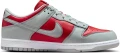 Кроссовки Nike DUNK LOW красно-серые FQ6965-600