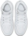 Кроссовки детские Nike AIR JORDAN 1 MID (PS) белые 640734-130
