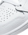 Кроссовки детские Nike AIR JORDAN 1 MID (PS) белые 640734-130