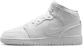 Кросівки підліткові Nike AIR JORDAN 1 MID (GS) білі 554725-136