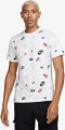 Футболка Nike M NSW TEE 12MO AOP SP25 белая HJ0561-100