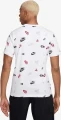 Футболка Nike M NSW TEE 12MO AOP SP25 белая HJ0561-100