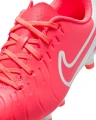 Бутсы детские Nike JR TIEMPO LEGEND 10 CLUB FG/MG коралловые DV4352-800