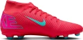 Бутси Nike MERCURIAL SUPERFLY 10 CLUB FG/MG червоно-рожево-бірюзові FQ8314-800