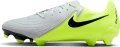 Бутсы Nike PHANTOM GX II ACADEMY FG/MG серебряно-лаймовые FD6723-003
